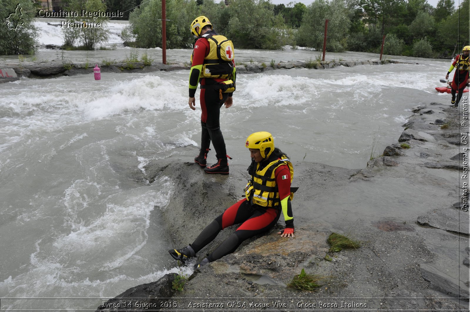 Ivrea 14 Giugno 2015 - Assistenza OPSA Acque Vive - Croce Rossa Italiana- Comitato Regionale del Piemonte