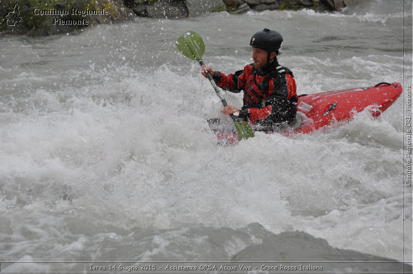 Ivrea 14 Giugno 2015 - Assistenza OPSA Acque Vive - Croce Rossa Italiana- Comitato Regionale del Piemonte