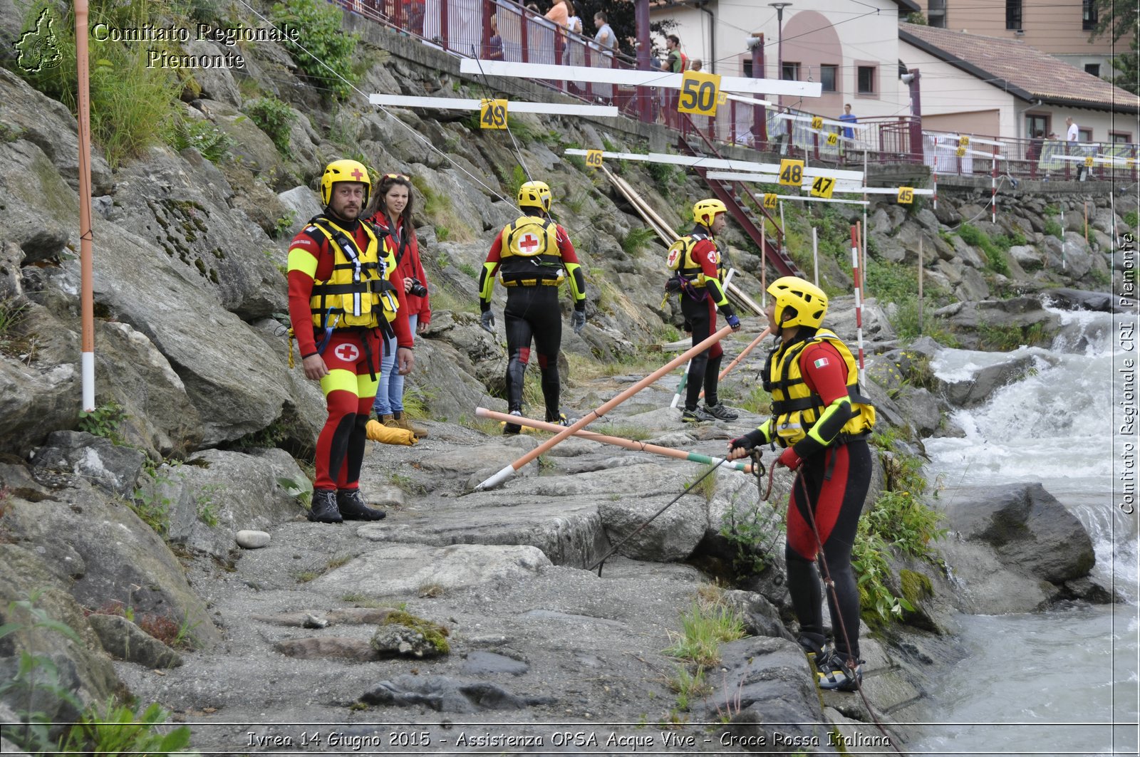 Ivrea 14 Giugno 2015 - Assistenza OPSA Acque Vive - Croce Rossa Italiana- Comitato Regionale del Piemonte