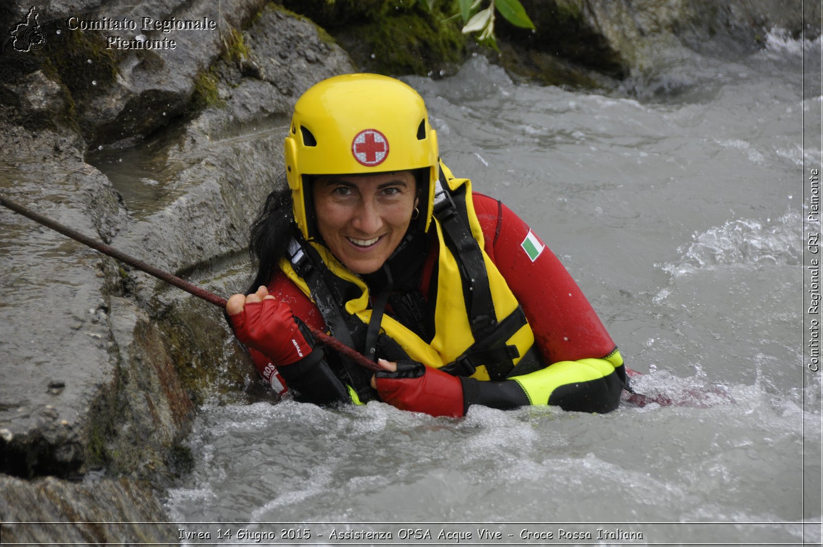 Ivrea 14 Giugno 2015 - Assistenza OPSA Acque Vive - Croce Rossa Italiana- Comitato Regionale del Piemonte