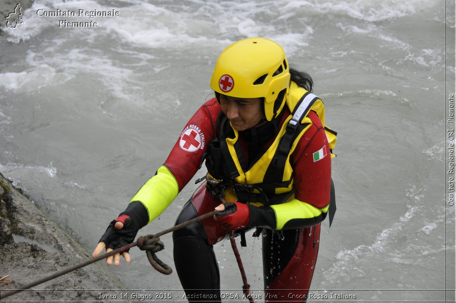 Ivrea 14 Giugno 2015 - Assistenza OPSA Acque Vive - Croce Rossa Italiana- Comitato Regionale del Piemonte