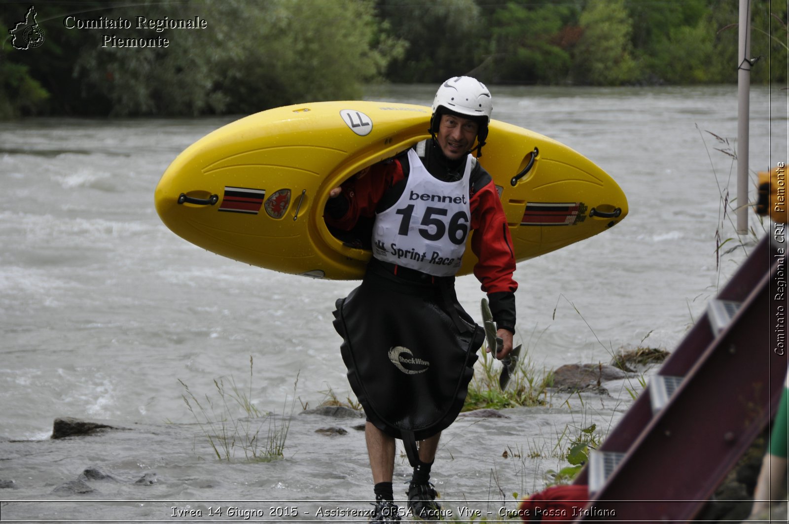 Ivrea 14 Giugno 2015 - Assistenza OPSA Acque Vive - Croce Rossa Italiana- Comitato Regionale del Piemonte