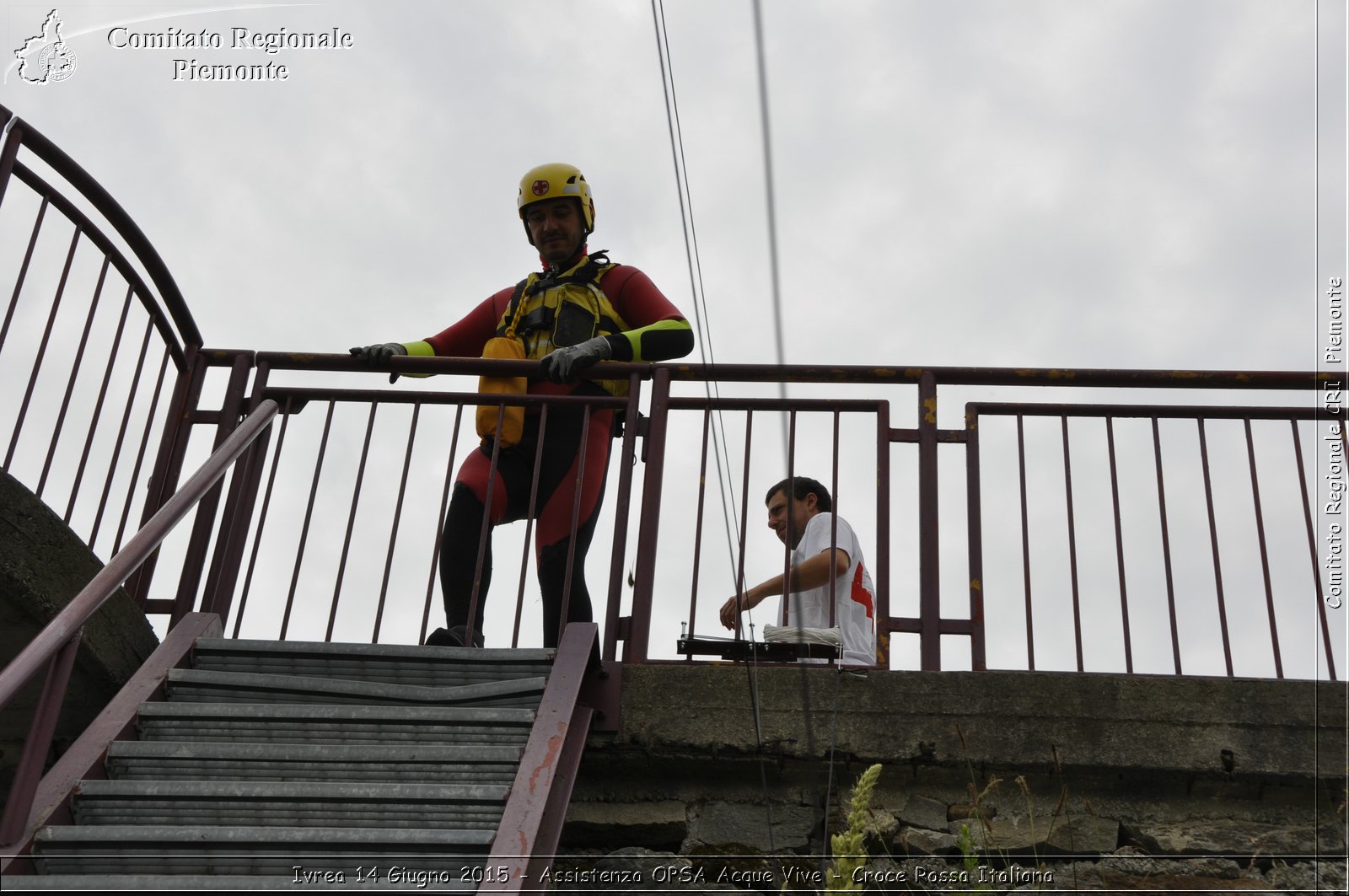 Ivrea 14 Giugno 2015 - Assistenza OPSA Acque Vive - Croce Rossa Italiana- Comitato Regionale del Piemonte