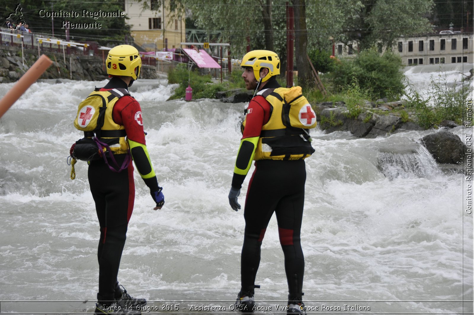 Ivrea 14 Giugno 2015 - Assistenza OPSA Acque Vive - Croce Rossa Italiana- Comitato Regionale del Piemonte