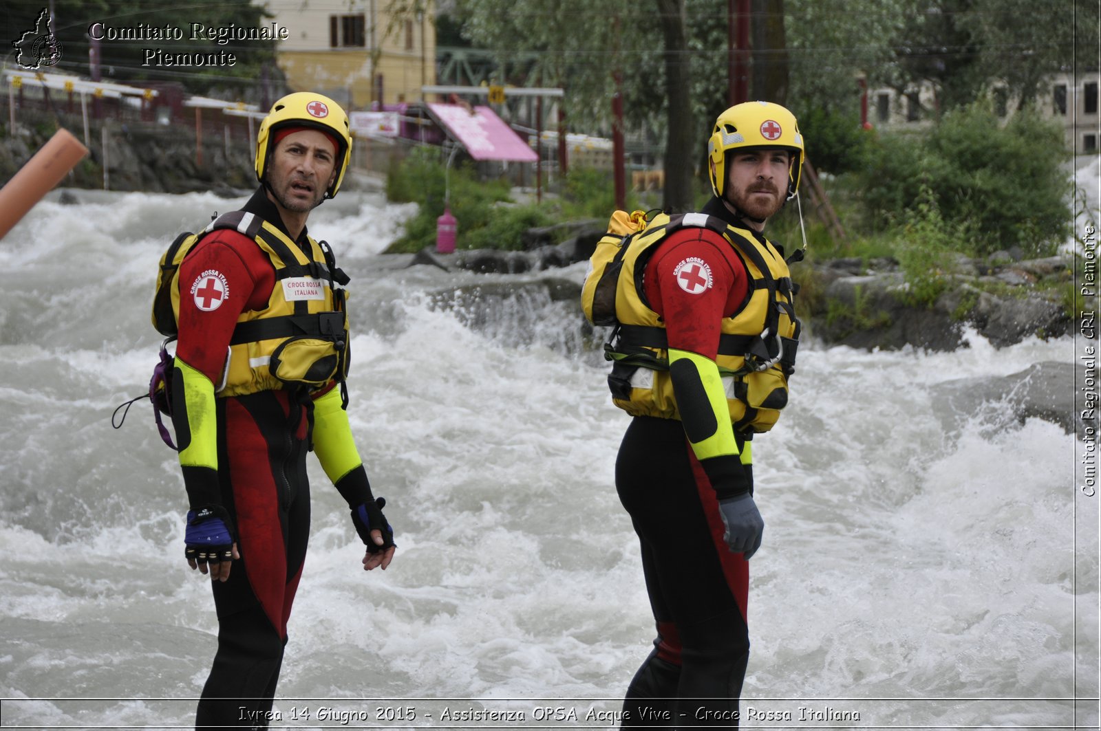 Ivrea 14 Giugno 2015 - Assistenza OPSA Acque Vive - Croce Rossa Italiana- Comitato Regionale del Piemonte