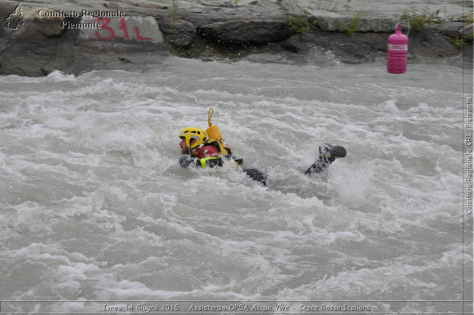 Ivrea 14 Giugno 2015 - Assistenza OPSA Acque Vive - Croce Rossa Italiana- Comitato Regionale del Piemonte