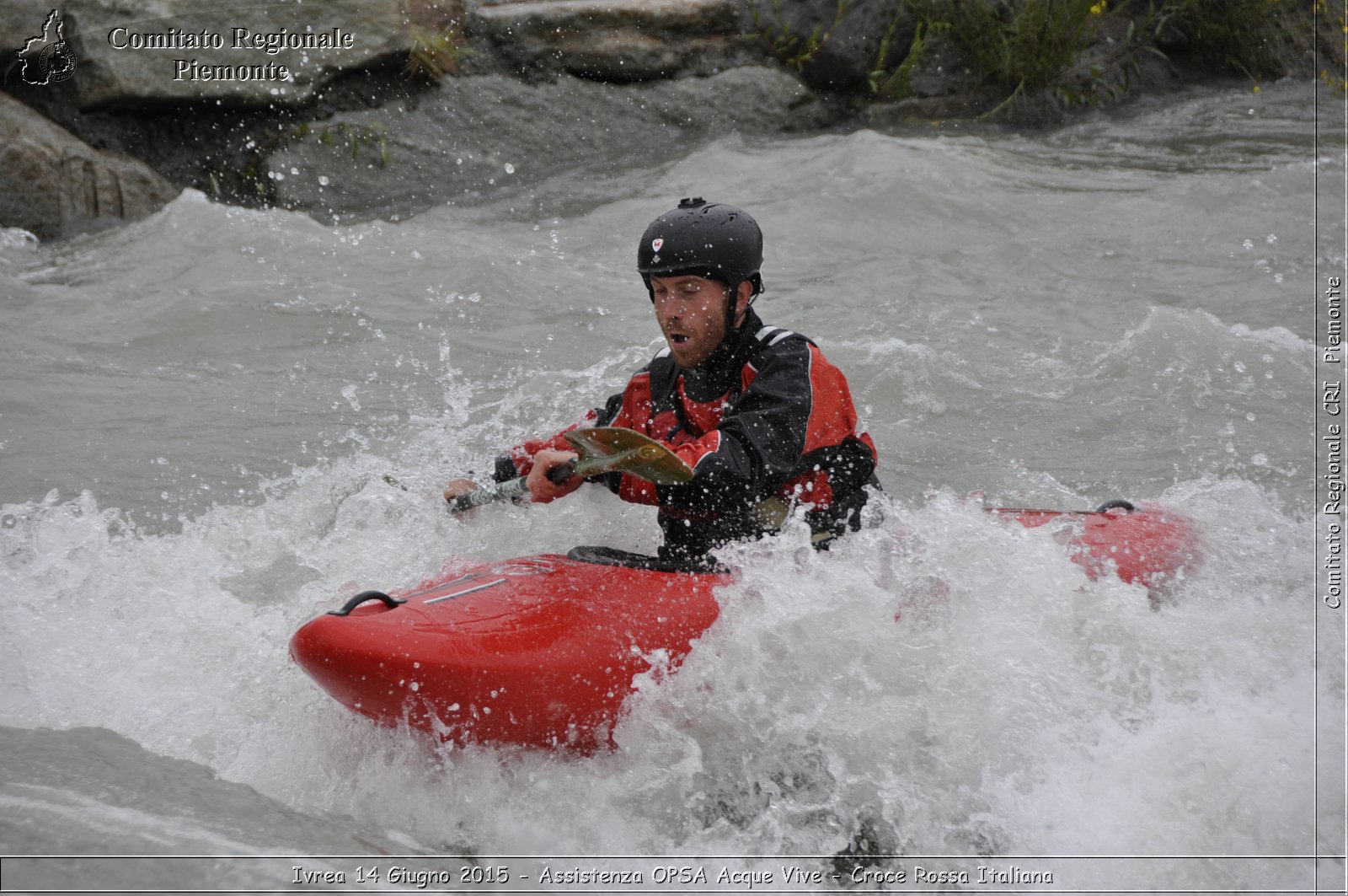 Ivrea 14 Giugno 2015 - Assistenza OPSA Acque Vive - Croce Rossa Italiana- Comitato Regionale del Piemonte