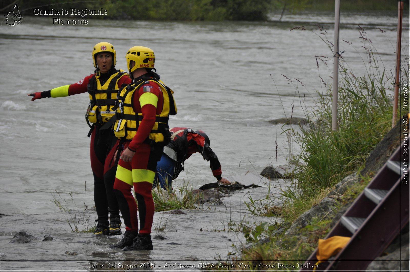 Ivrea 14 Giugno 2015 - Assistenza OPSA Acque Vive - Croce Rossa Italiana- Comitato Regionale del Piemonte