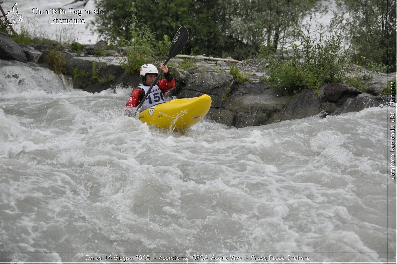 Ivrea 14 Giugno 2015 - Assistenza OPSA Acque Vive - Croce Rossa Italiana- Comitato Regionale del Piemonte