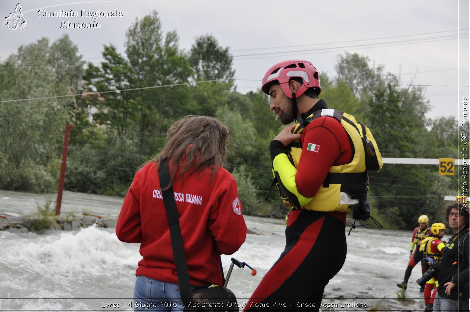 Ivrea 14 Giugno 2015 - Assistenza OPSA Acque Vive - Croce Rossa Italiana- Comitato Regionale del Piemonte