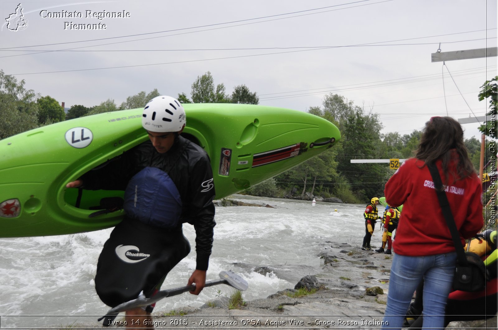 Ivrea 14 Giugno 2015 - Assistenza OPSA Acque Vive - Croce Rossa Italiana- Comitato Regionale del Piemonte