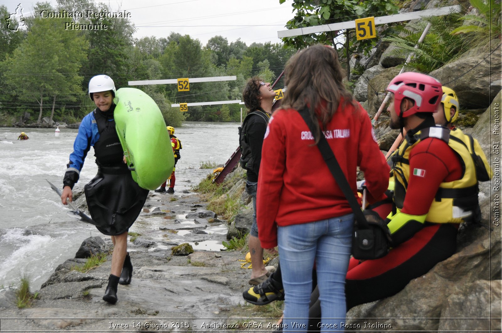 Ivrea 14 Giugno 2015 - Assistenza OPSA Acque Vive - Croce Rossa Italiana- Comitato Regionale del Piemonte