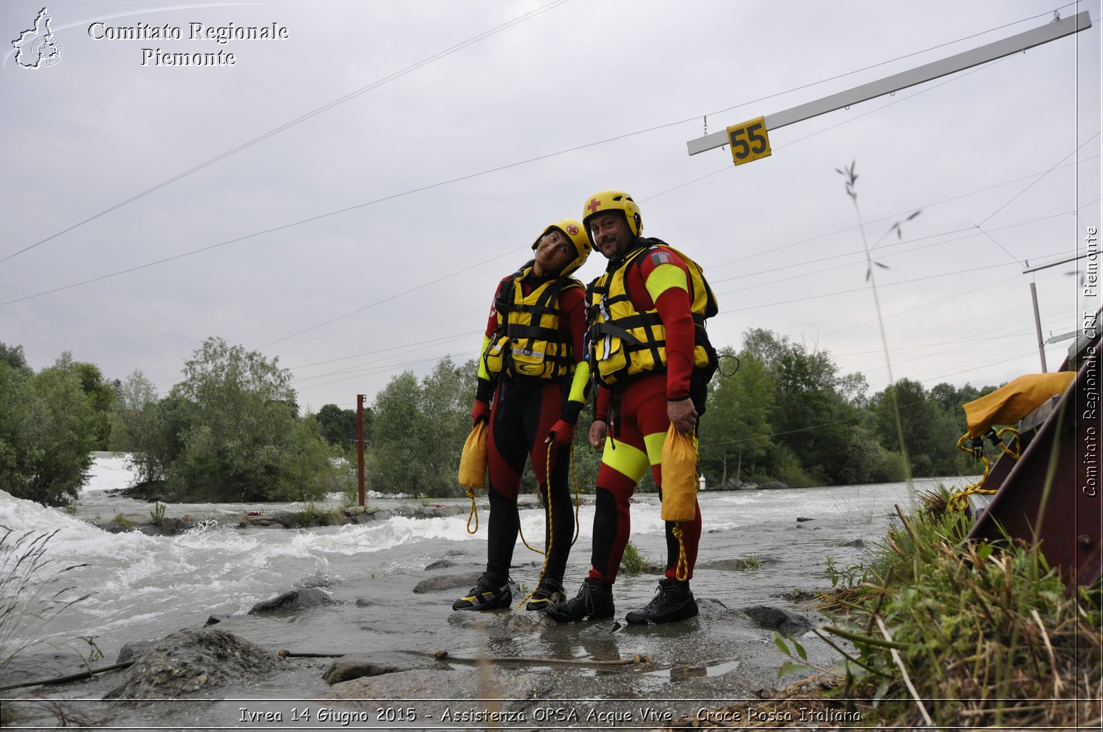 Ivrea 14 Giugno 2015 - Assistenza OPSA Acque Vive - Croce Rossa Italiana- Comitato Regionale del Piemonte