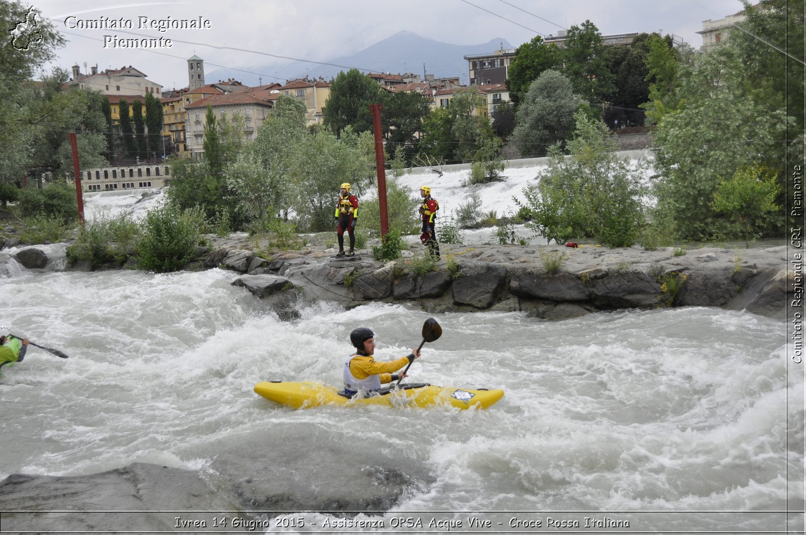 Ivrea 14 Giugno 2015 - Assistenza OPSA Acque Vive - Croce Rossa Italiana- Comitato Regionale del Piemonte