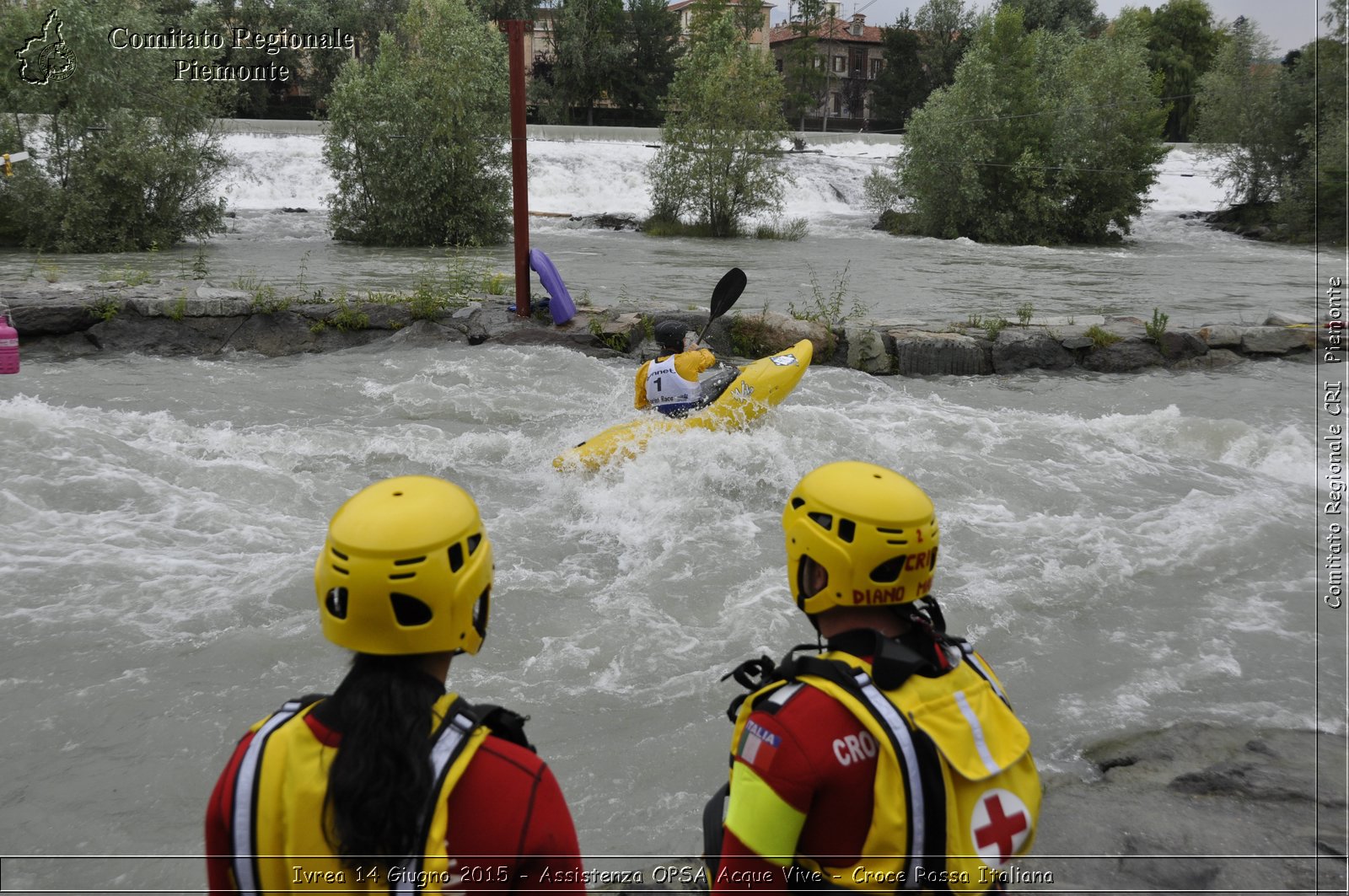 Ivrea 14 Giugno 2015 - Assistenza OPSA Acque Vive - Croce Rossa Italiana- Comitato Regionale del Piemonte