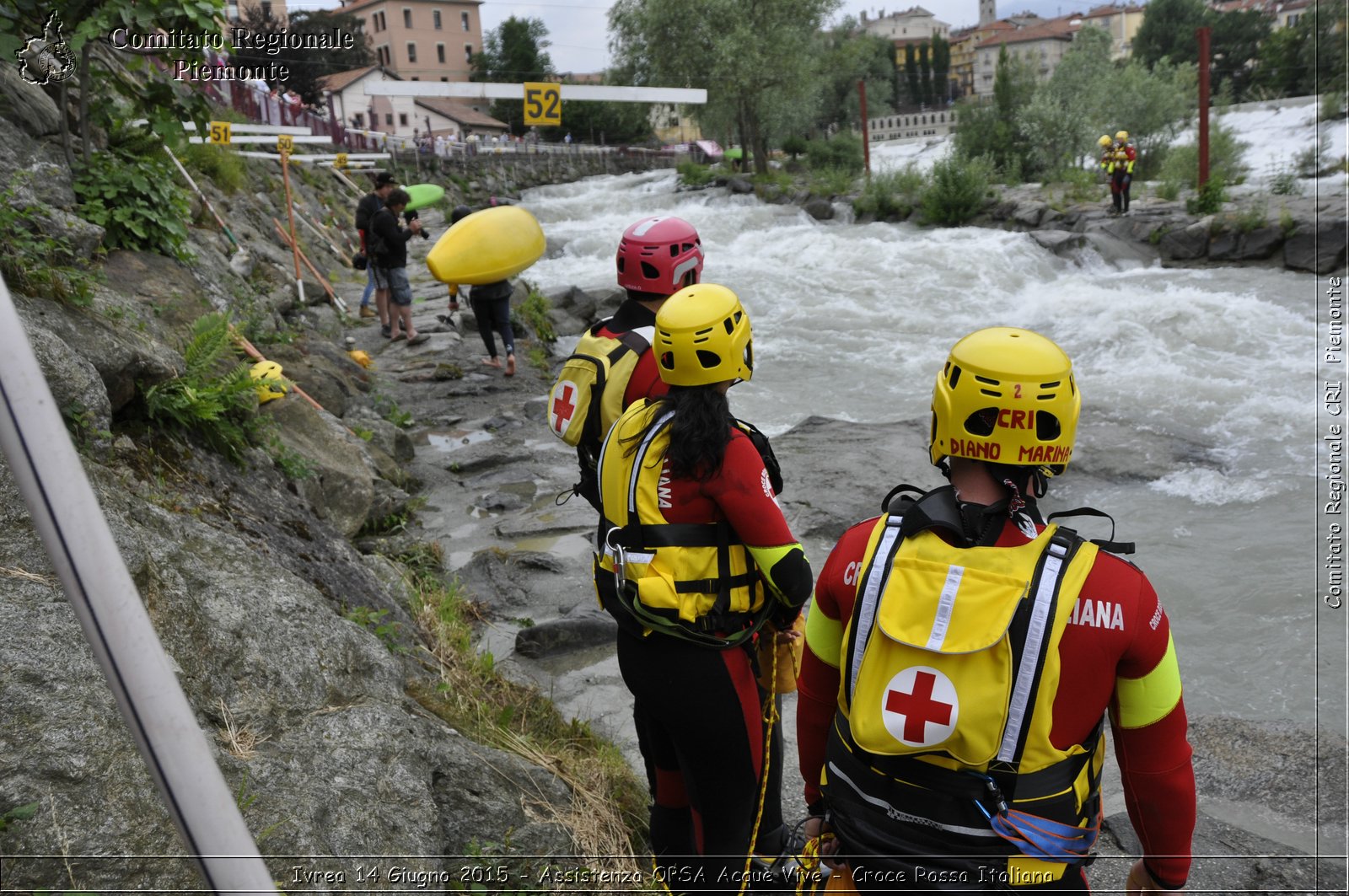 Ivrea 14 Giugno 2015 - Assistenza OPSA Acque Vive - Croce Rossa Italiana- Comitato Regionale del Piemonte