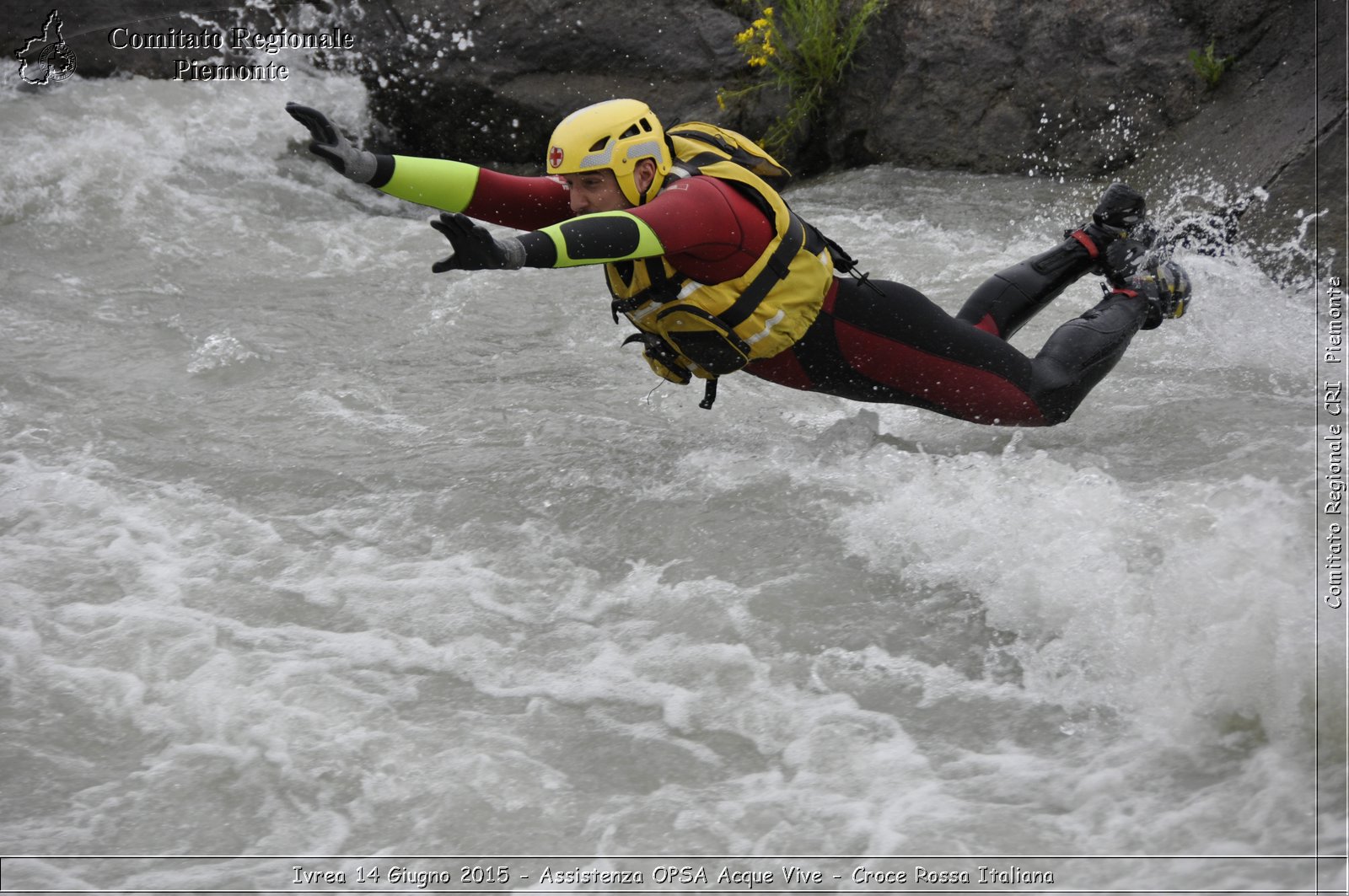 Ivrea 14 Giugno 2015 - Assistenza OPSA Acque Vive - Croce Rossa Italiana- Comitato Regionale del Piemonte