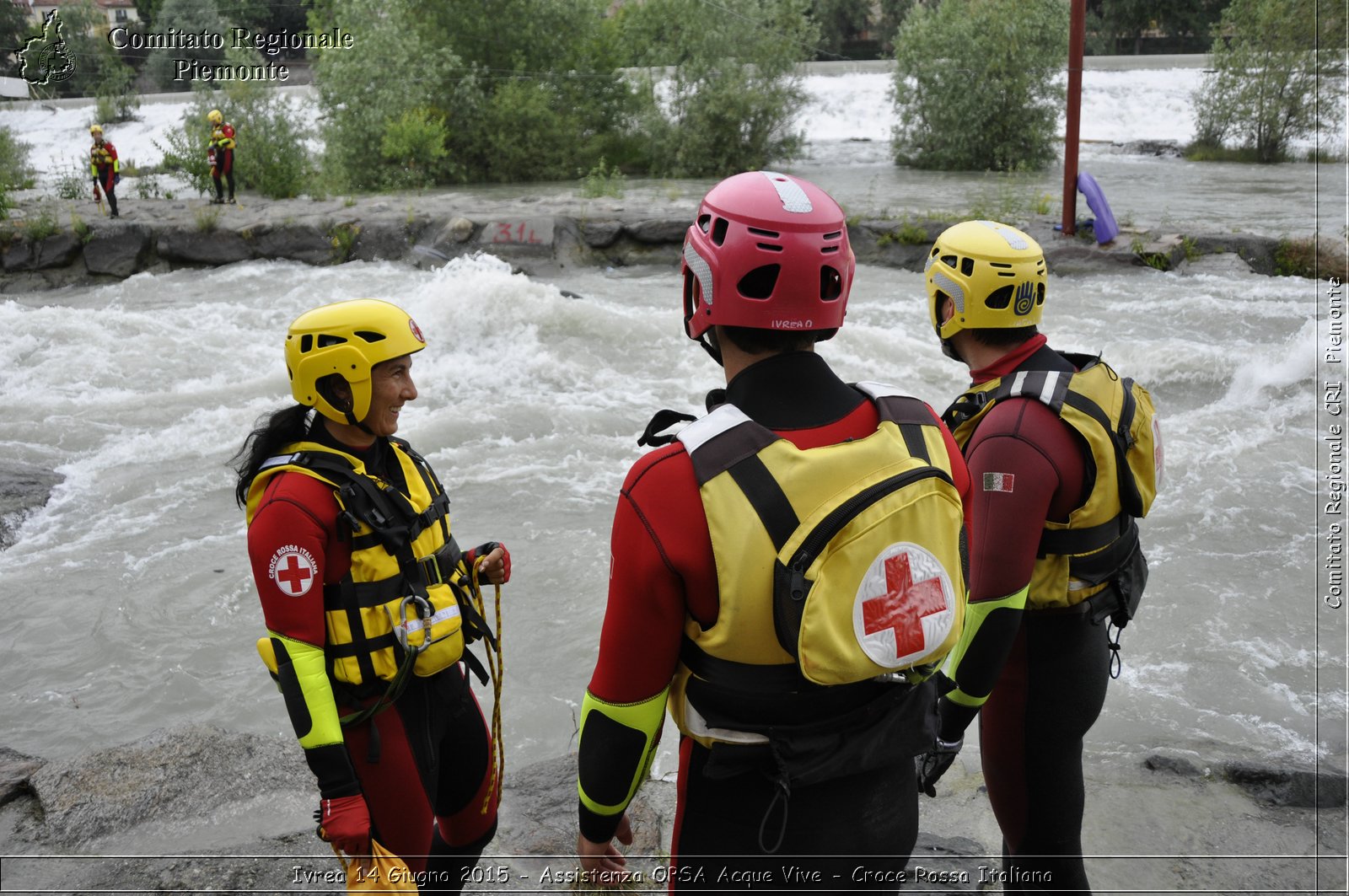 Ivrea 14 Giugno 2015 - Assistenza OPSA Acque Vive - Croce Rossa Italiana- Comitato Regionale del Piemonte