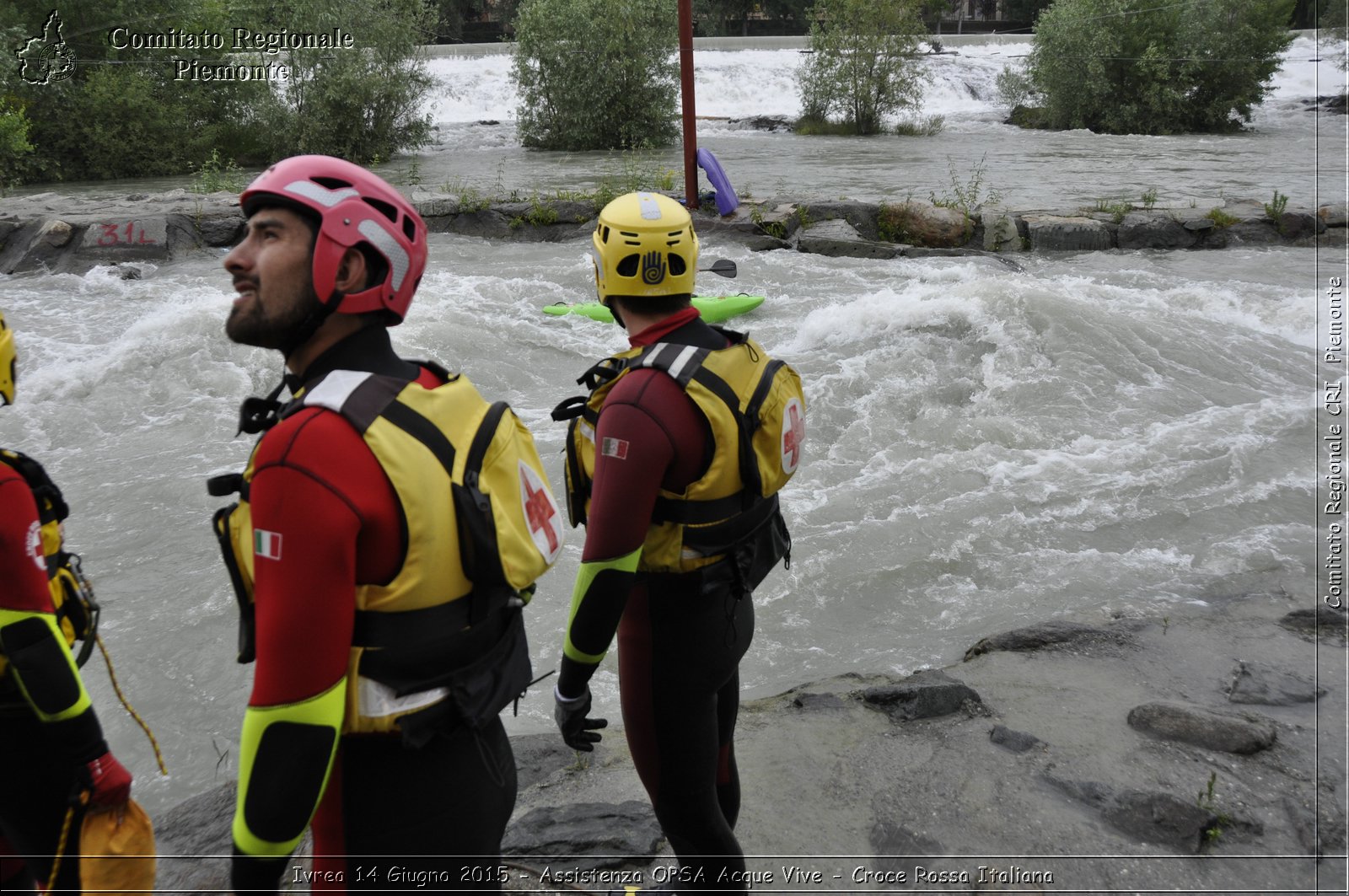 Ivrea 14 Giugno 2015 - Assistenza OPSA Acque Vive - Croce Rossa Italiana- Comitato Regionale del Piemonte