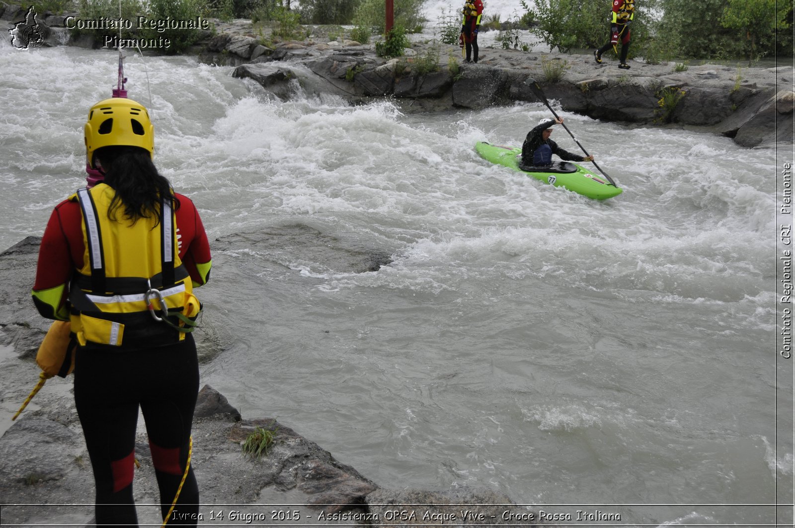 Ivrea 14 Giugno 2015 - Assistenza OPSA Acque Vive - Croce Rossa Italiana- Comitato Regionale del Piemonte