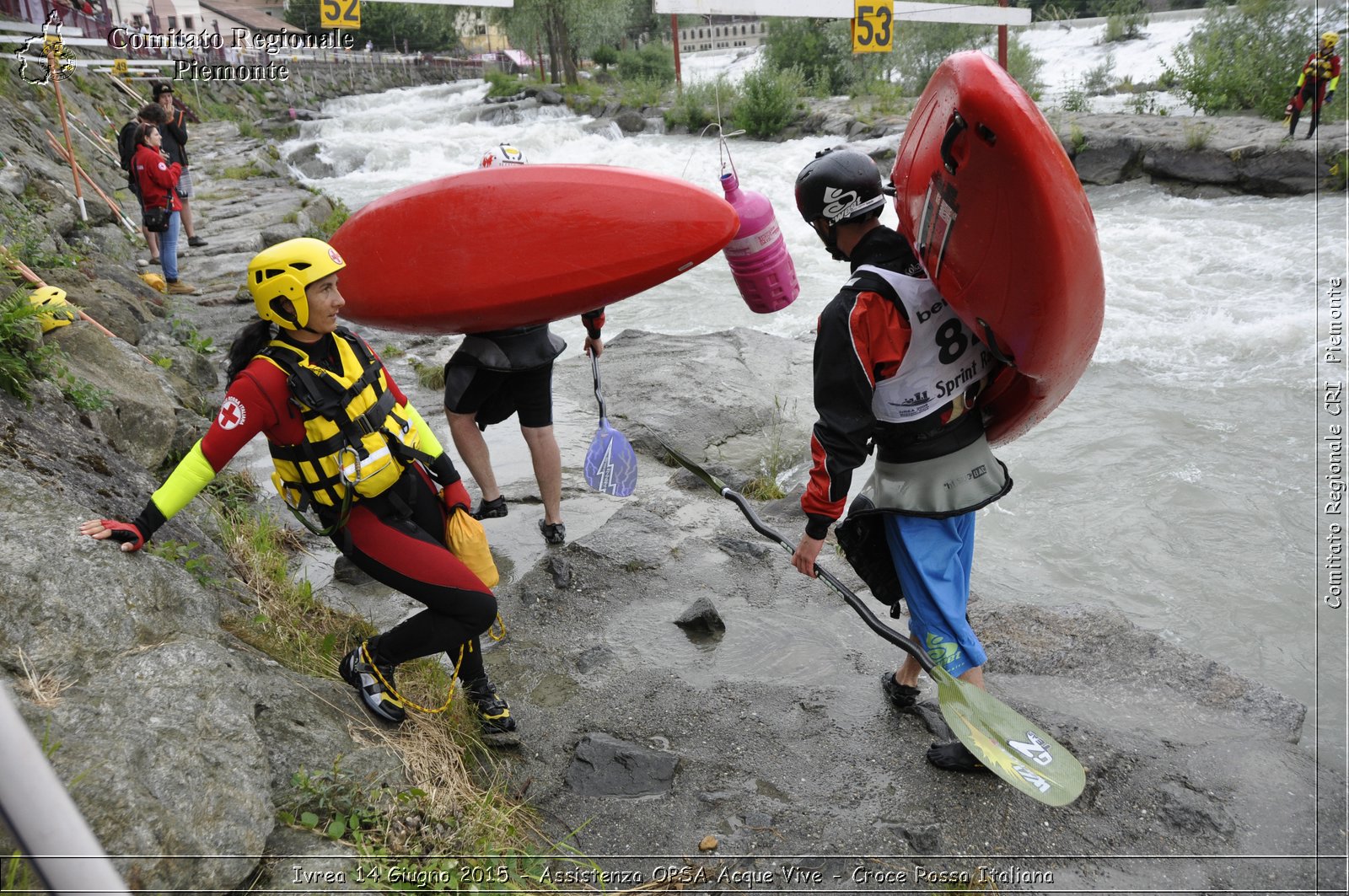 Ivrea 14 Giugno 2015 - Assistenza OPSA Acque Vive - Croce Rossa Italiana- Comitato Regionale del Piemonte