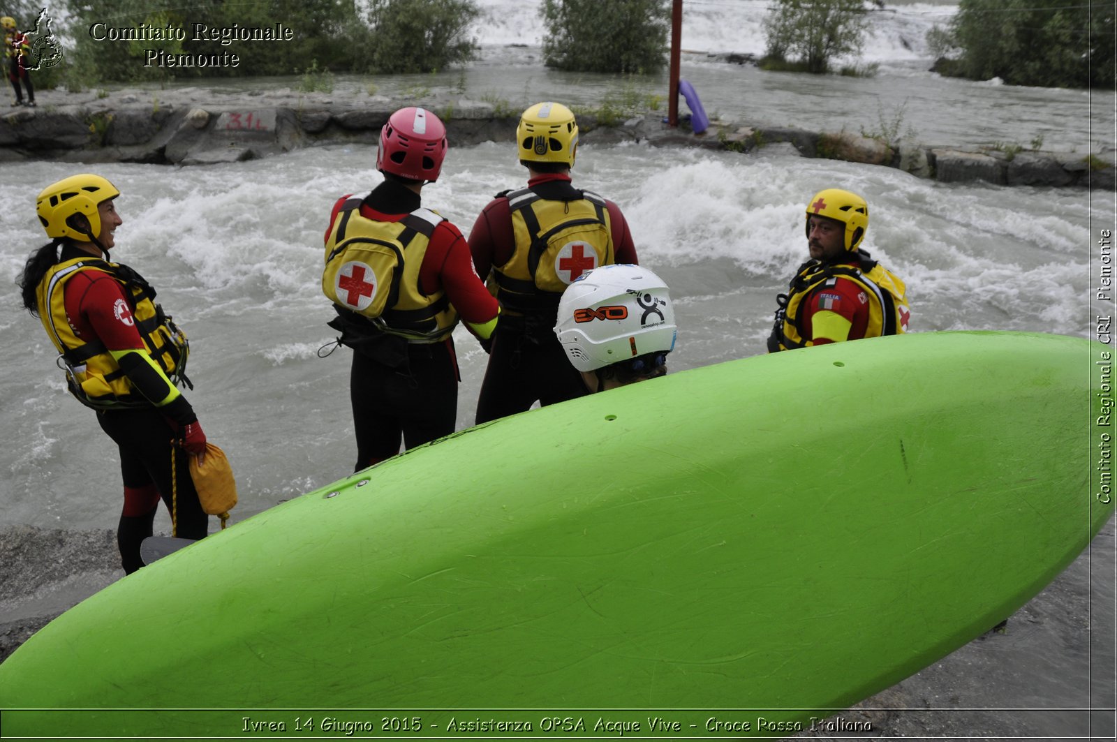 Ivrea 14 Giugno 2015 - Assistenza OPSA Acque Vive - Croce Rossa Italiana- Comitato Regionale del Piemonte