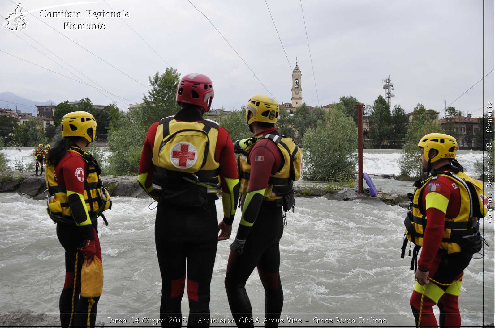 Ivrea 14 Giugno 2015 - Assistenza OPSA Acque Vive - Croce Rossa Italiana- Comitato Regionale del Piemonte