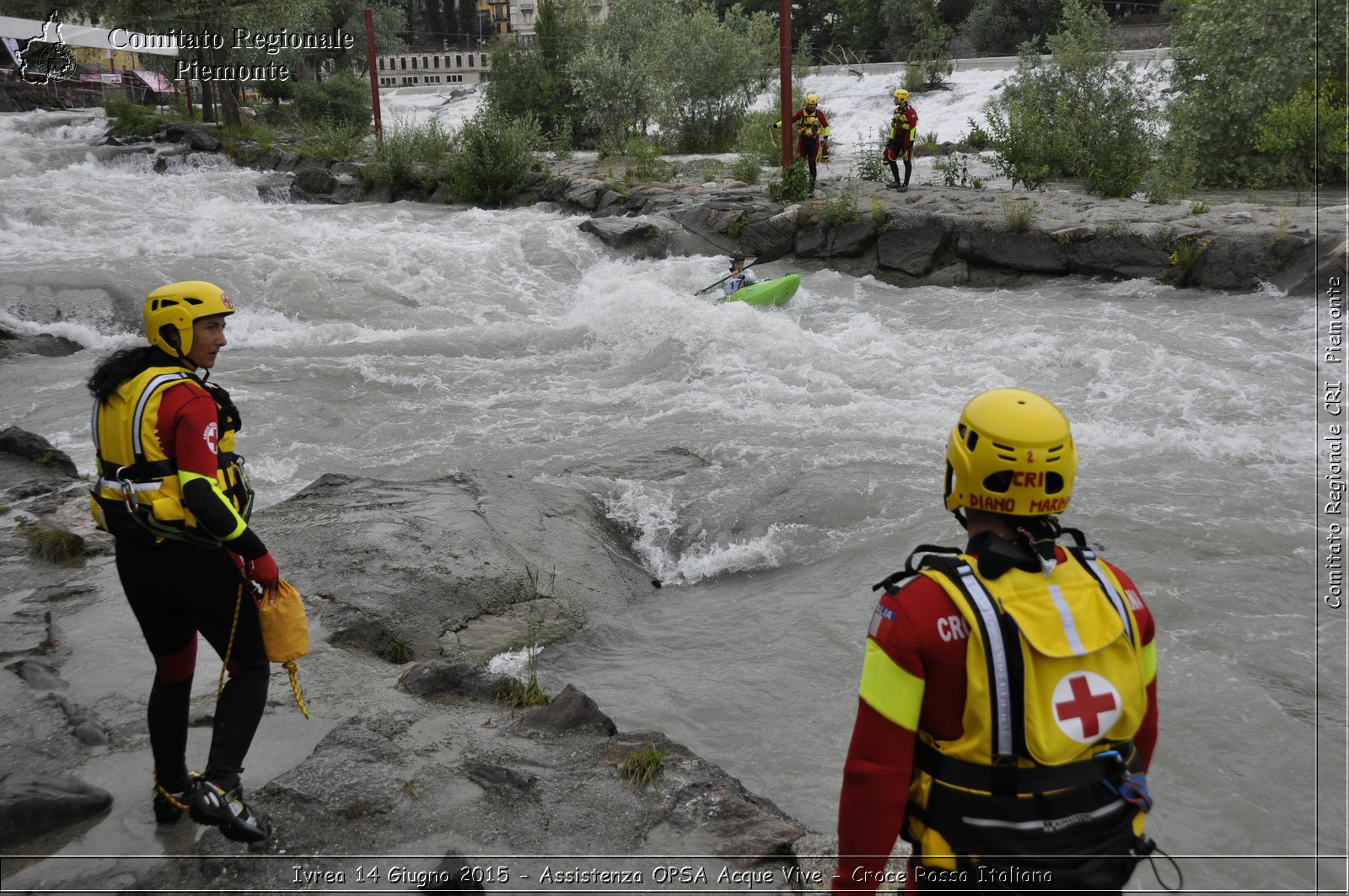 Ivrea 14 Giugno 2015 - Assistenza OPSA Acque Vive - Croce Rossa Italiana- Comitato Regionale del Piemonte