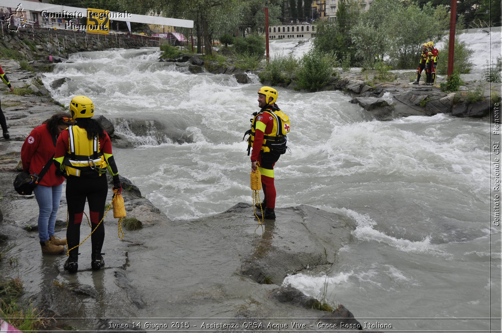 Ivrea 14 Giugno 2015 - Assistenza OPSA Acque Vive - Croce Rossa Italiana- Comitato Regionale del Piemonte