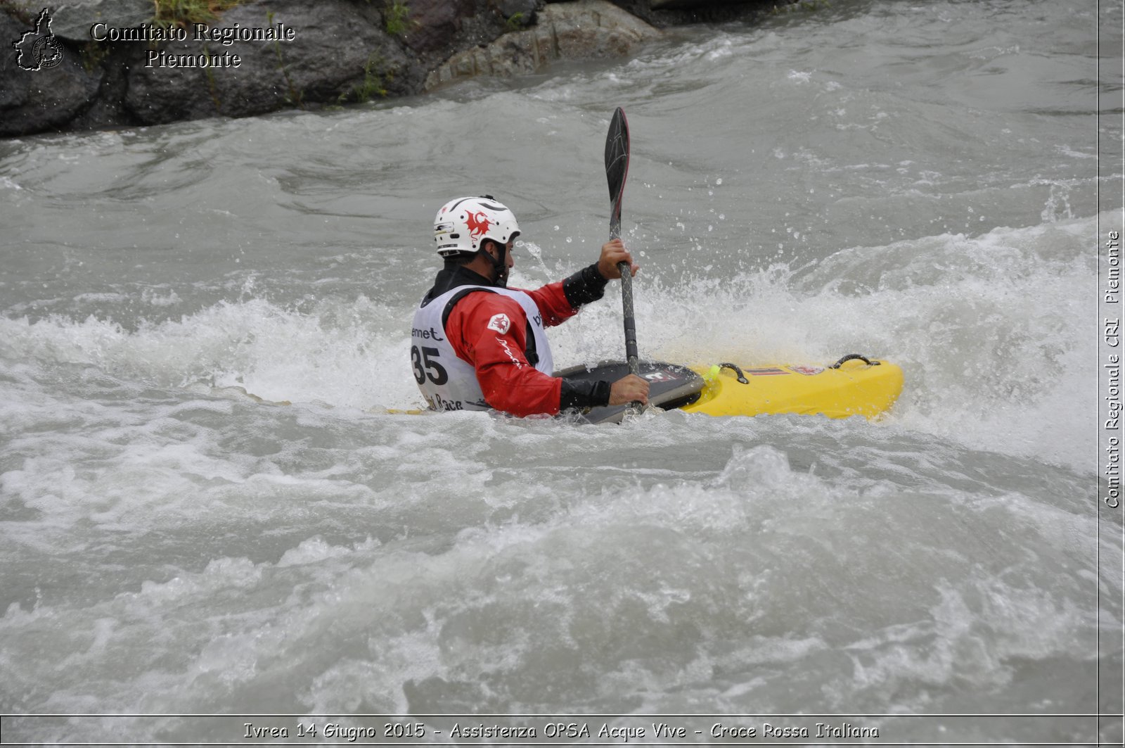 Ivrea 14 Giugno 2015 - Assistenza OPSA Acque Vive - Croce Rossa Italiana- Comitato Regionale del Piemonte