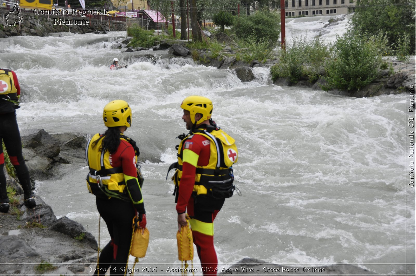 Ivrea 14 Giugno 2015 - Assistenza OPSA Acque Vive - Croce Rossa Italiana- Comitato Regionale del Piemonte