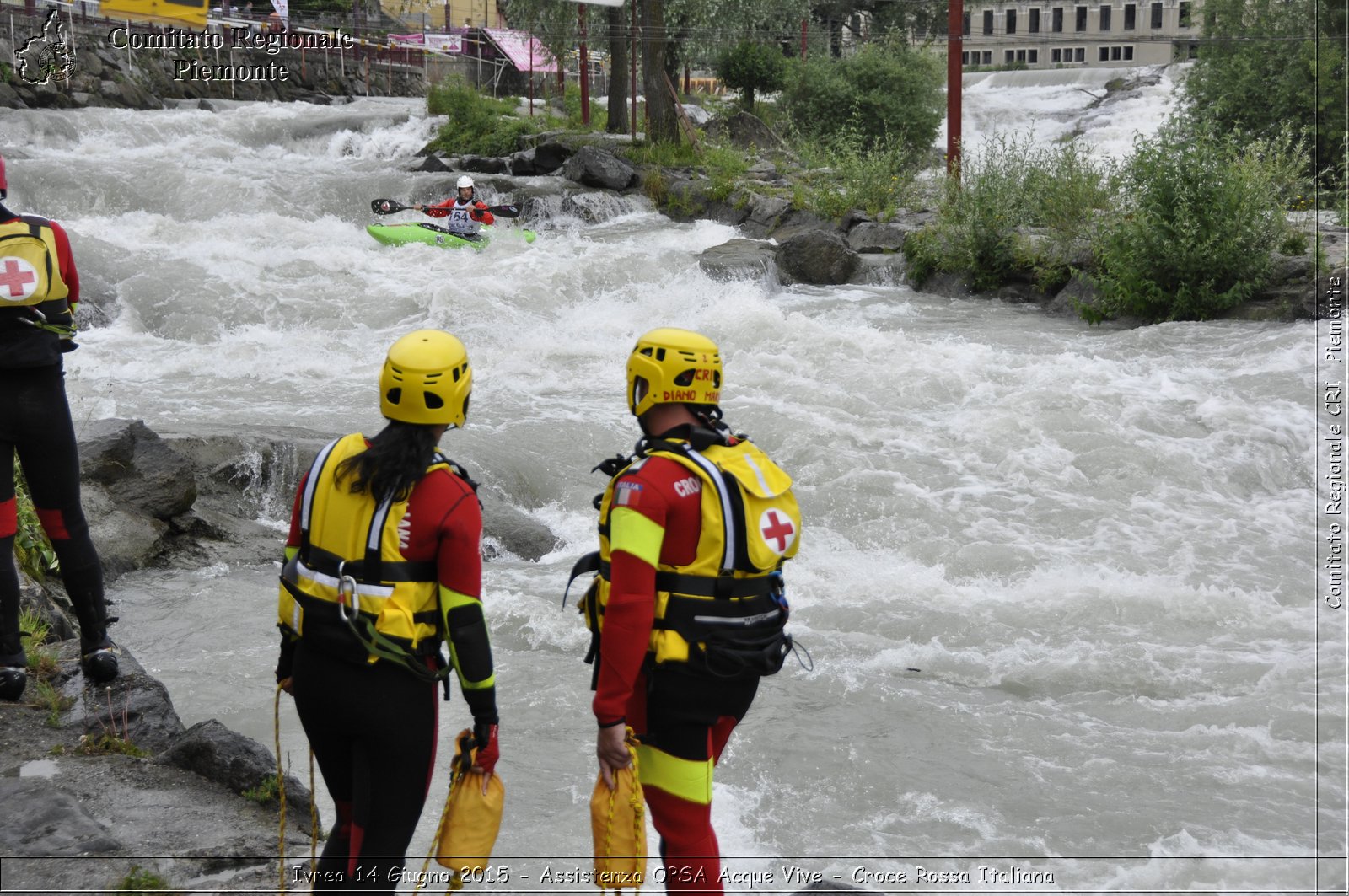 Ivrea 14 Giugno 2015 - Assistenza OPSA Acque Vive - Croce Rossa Italiana- Comitato Regionale del Piemonte