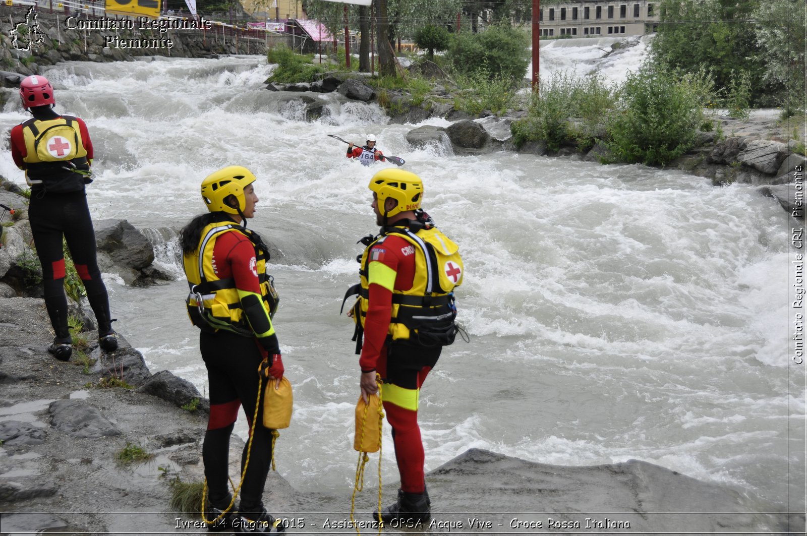 Ivrea 14 Giugno 2015 - Assistenza OPSA Acque Vive - Croce Rossa Italiana- Comitato Regionale del Piemonte