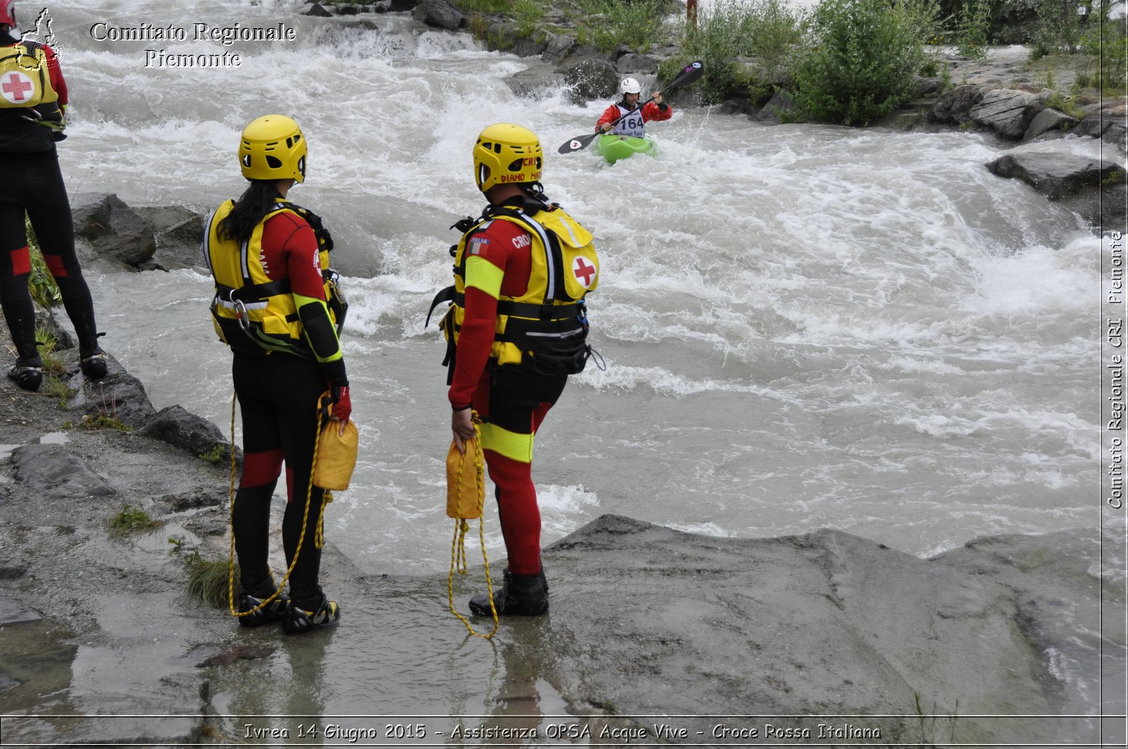 Ivrea 14 Giugno 2015 - Assistenza OPSA Acque Vive - Croce Rossa Italiana- Comitato Regionale del Piemonte