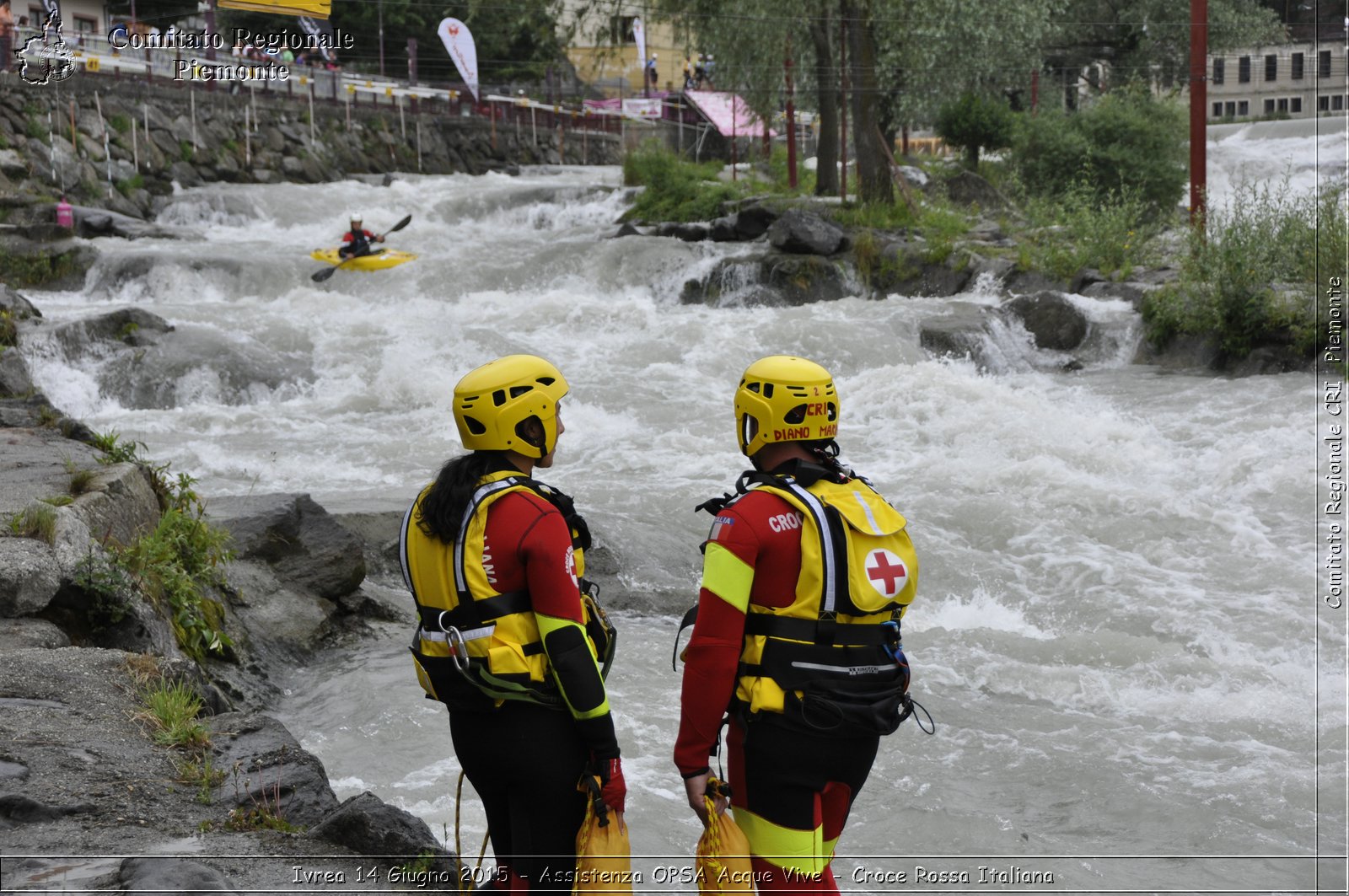 Ivrea 14 Giugno 2015 - Assistenza OPSA Acque Vive - Croce Rossa Italiana- Comitato Regionale del Piemonte