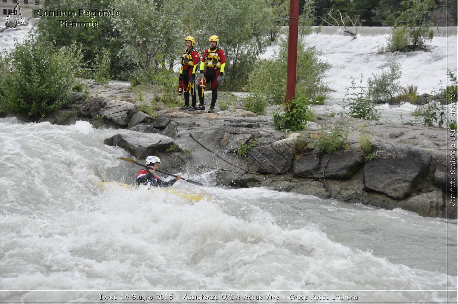 Ivrea 14 Giugno 2015 - Assistenza OPSA Acque Vive - Croce Rossa Italiana- Comitato Regionale del Piemonte