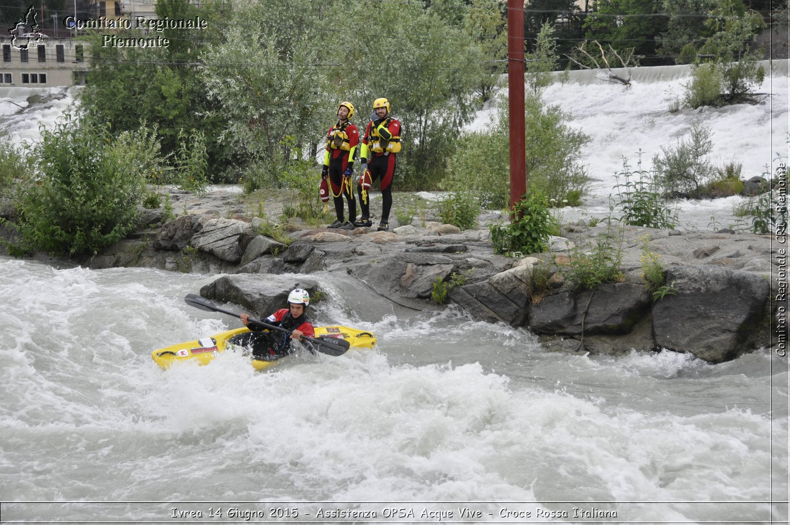 Ivrea 14 Giugno 2015 - Assistenza OPSA Acque Vive - Croce Rossa Italiana- Comitato Regionale del Piemonte