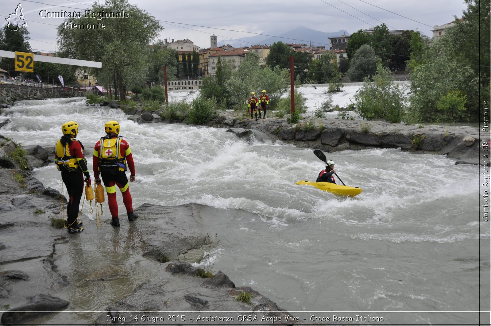 Ivrea 14 Giugno 2015 - Assistenza OPSA Acque Vive - Croce Rossa Italiana- Comitato Regionale del Piemonte