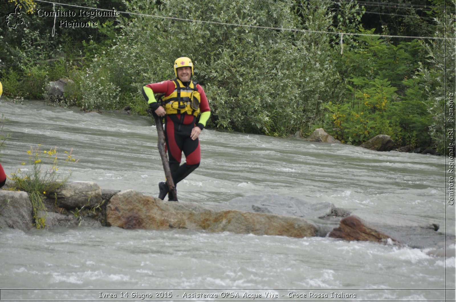 Ivrea 14 Giugno 2015 - Assistenza OPSA Acque Vive - Croce Rossa Italiana- Comitato Regionale del Piemonte