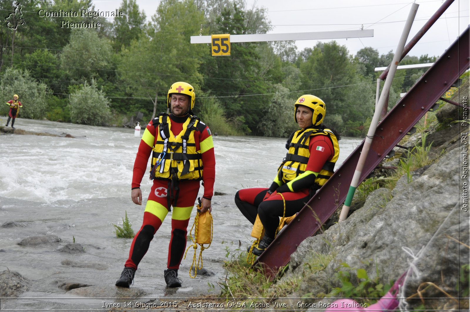 Ivrea 14 Giugno 2015 - Assistenza OPSA Acque Vive - Croce Rossa Italiana- Comitato Regionale del Piemonte