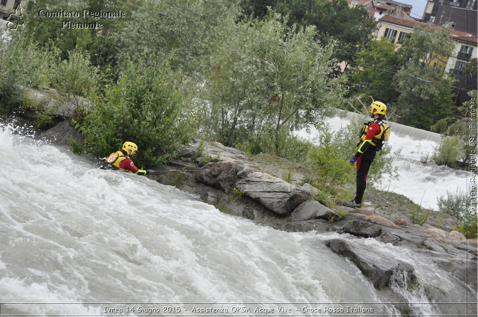 Ivrea 14 Giugno 2015 - Assistenza OPSA Acque Vive - Croce Rossa Italiana- Comitato Regionale del Piemonte