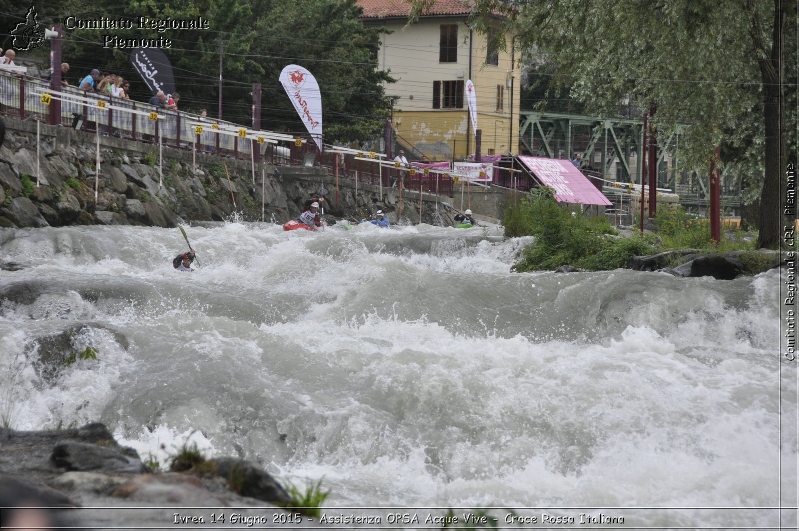 Ivrea 14 Giugno 2015 - Assistenza OPSA Acque Vive - Croce Rossa Italiana- Comitato Regionale del Piemonte