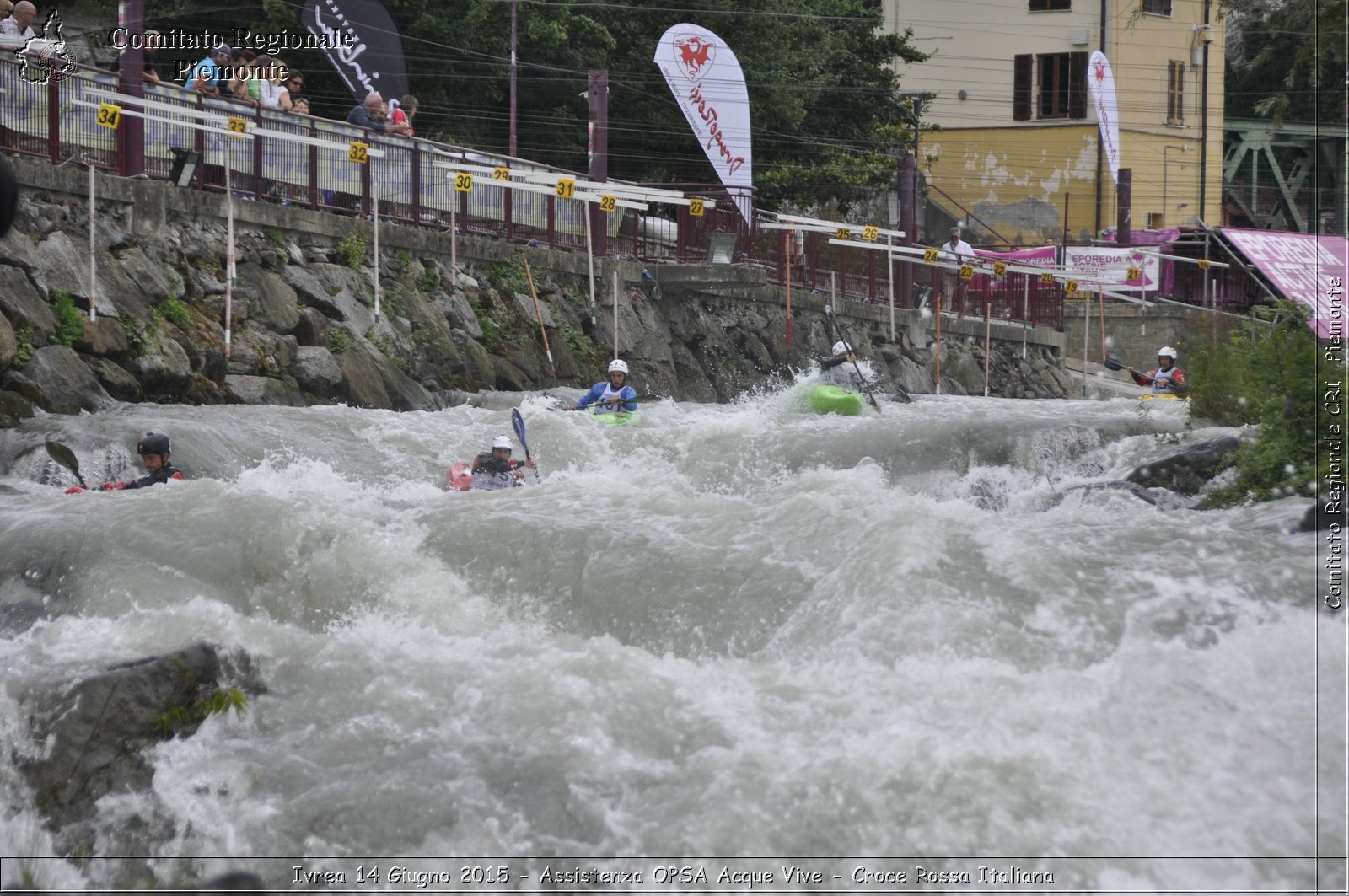 Ivrea 14 Giugno 2015 - Assistenza OPSA Acque Vive - Croce Rossa Italiana- Comitato Regionale del Piemonte