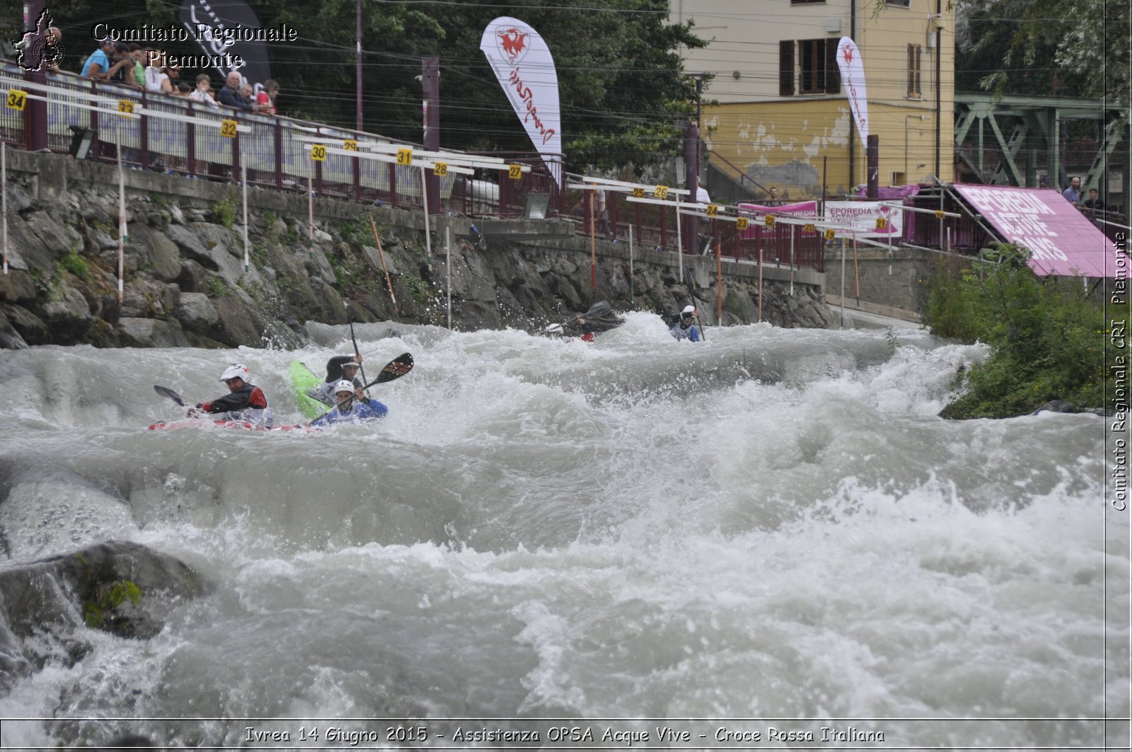 Ivrea 14 Giugno 2015 - Assistenza OPSA Acque Vive - Croce Rossa Italiana- Comitato Regionale del Piemonte