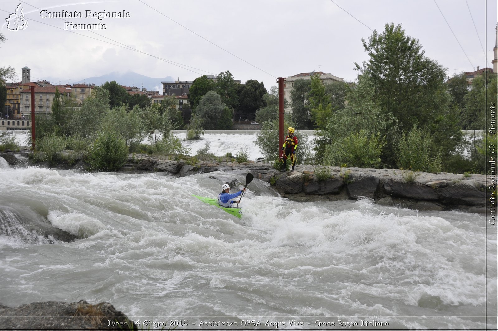 Ivrea 14 Giugno 2015 - Assistenza OPSA Acque Vive - Croce Rossa Italiana- Comitato Regionale del Piemonte