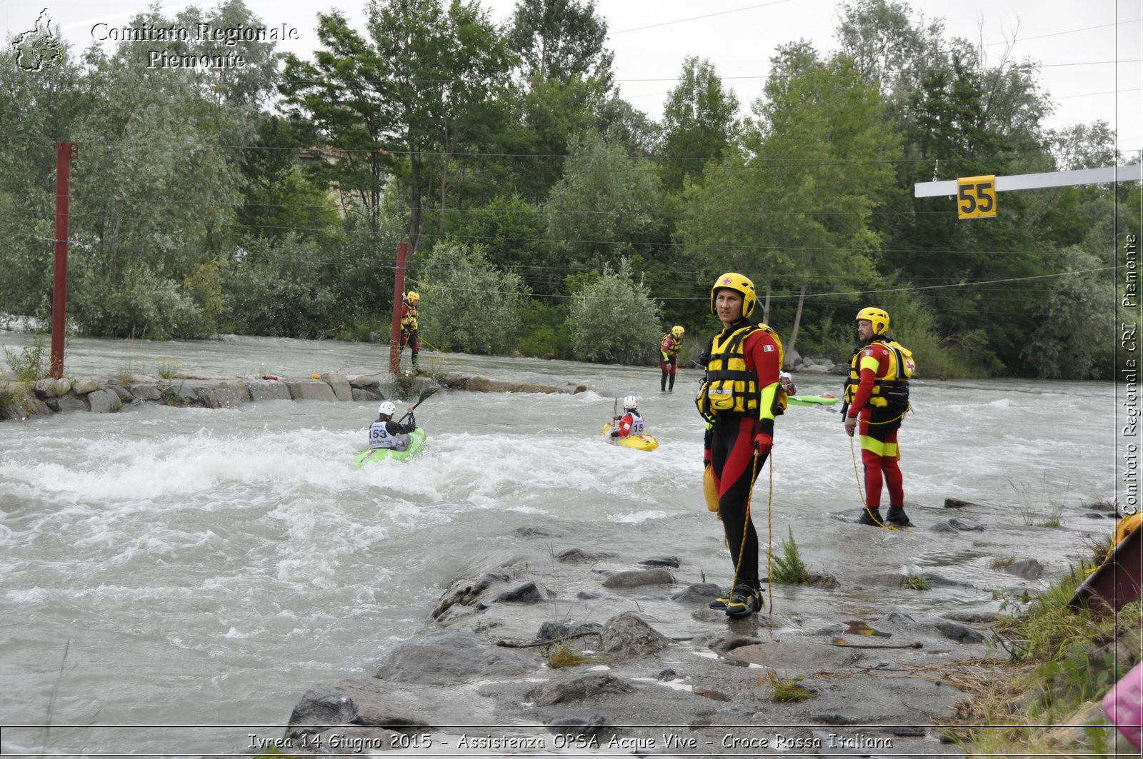 Ivrea 14 Giugno 2015 - Assistenza OPSA Acque Vive - Croce Rossa Italiana- Comitato Regionale del Piemonte