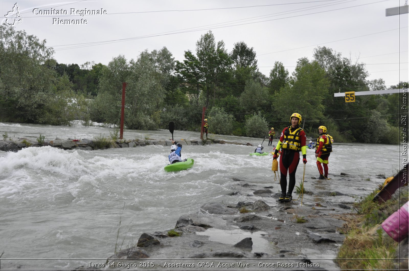 Ivrea 14 Giugno 2015 - Assistenza OPSA Acque Vive - Croce Rossa Italiana- Comitato Regionale del Piemonte