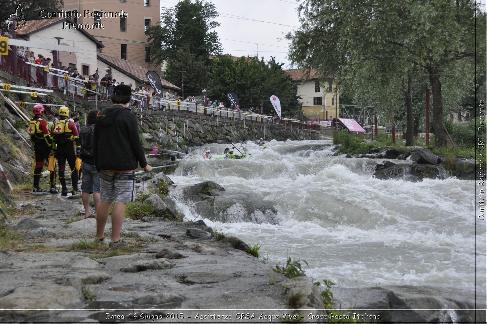 Ivrea 14 Giugno 2015 - Assistenza OPSA Acque Vive - Croce Rossa Italiana- Comitato Regionale del Piemonte