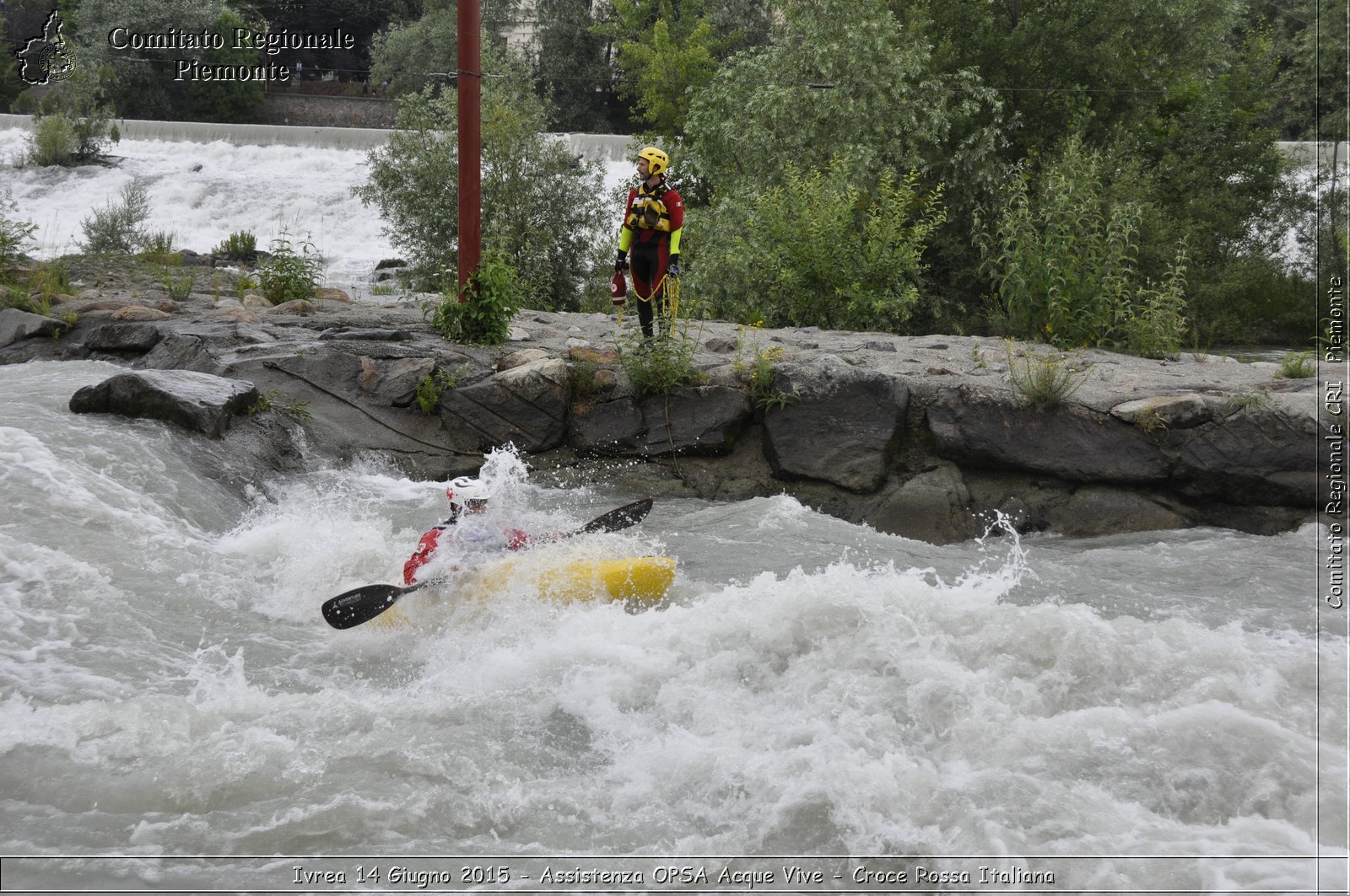 Ivrea 14 Giugno 2015 - Assistenza OPSA Acque Vive - Croce Rossa Italiana- Comitato Regionale del Piemonte