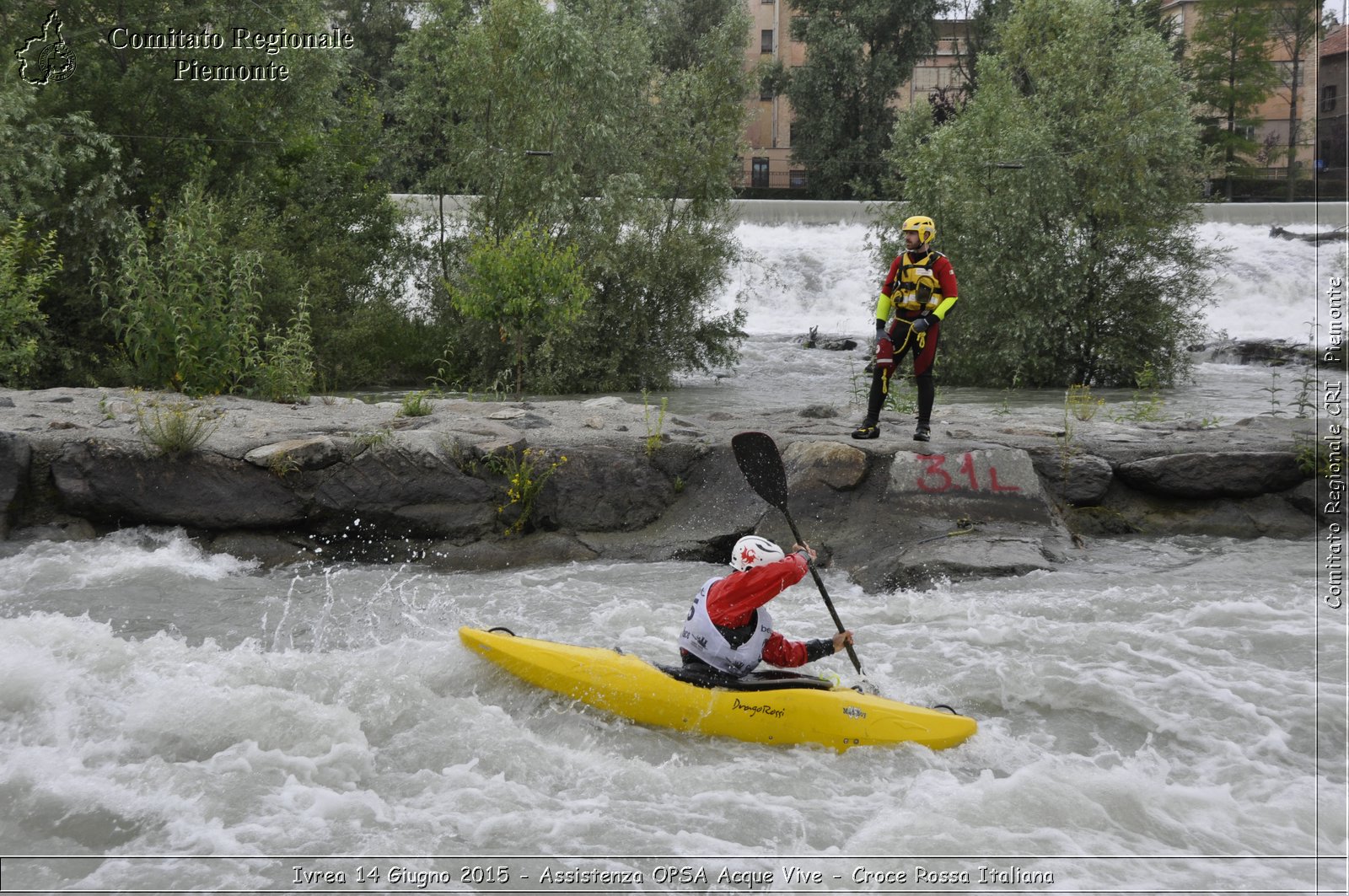 Ivrea 14 Giugno 2015 - Assistenza OPSA Acque Vive - Croce Rossa Italiana- Comitato Regionale del Piemonte